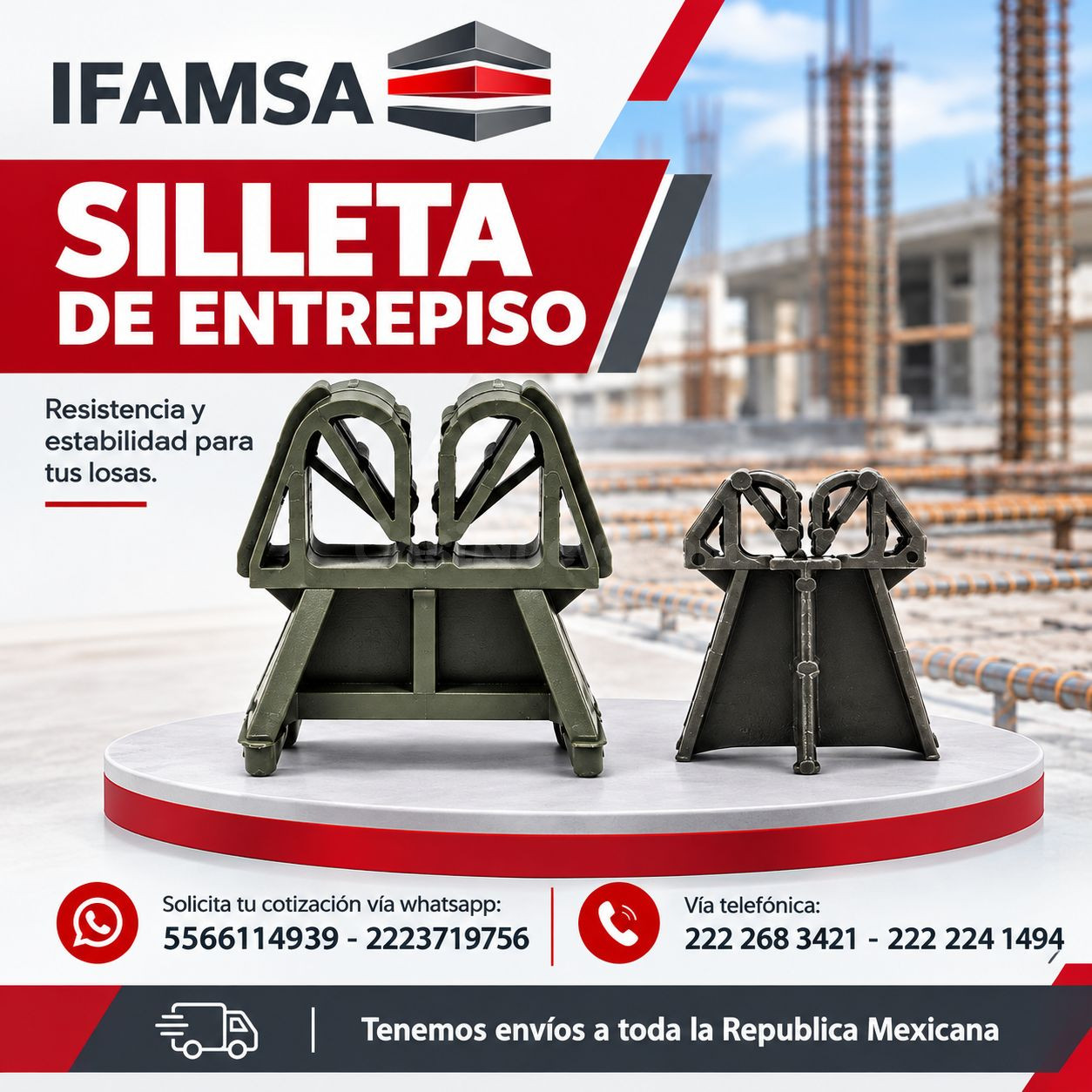 Silleta de Entrepiso Industrial IFAMSA