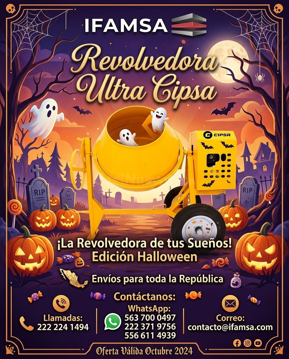 Revolvedora Ultra Cipsa Halloween