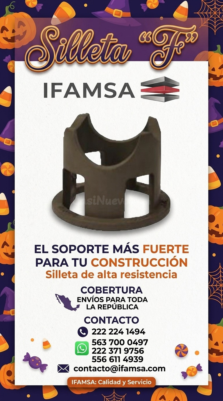 Soporte metálico para construcción Silleta F