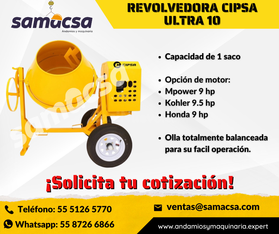 ️ ¡REVOLVEDORA CIPSA ULTRA!