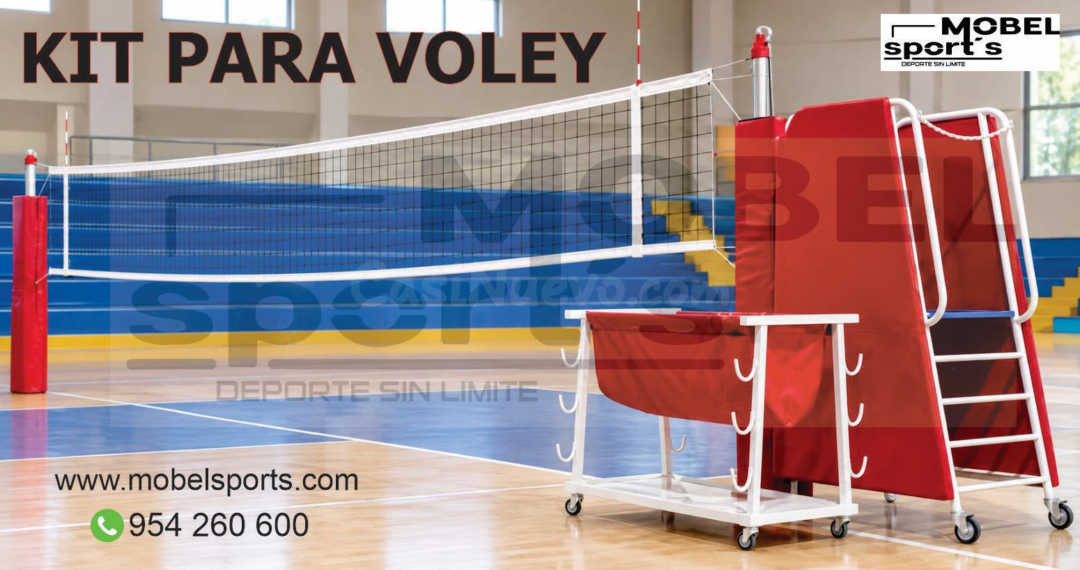 Kit portátil de voleibol Profesional