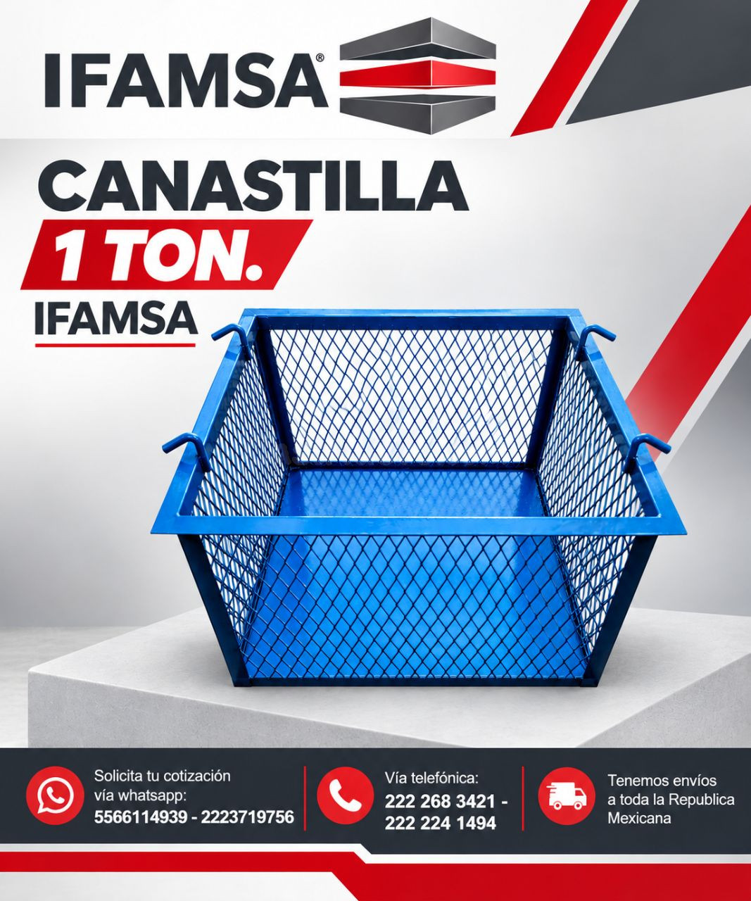 CANASTILLA 1 TON. IFAMSA