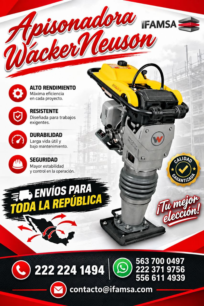 Apisonadora Wacker Neuson B550Xe