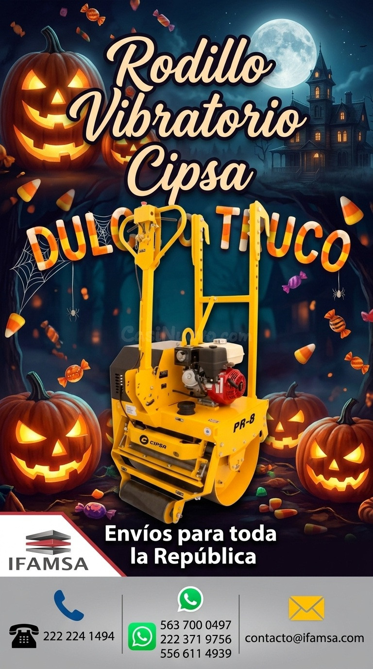 Rodillo vibratorio Cipsa PR-8