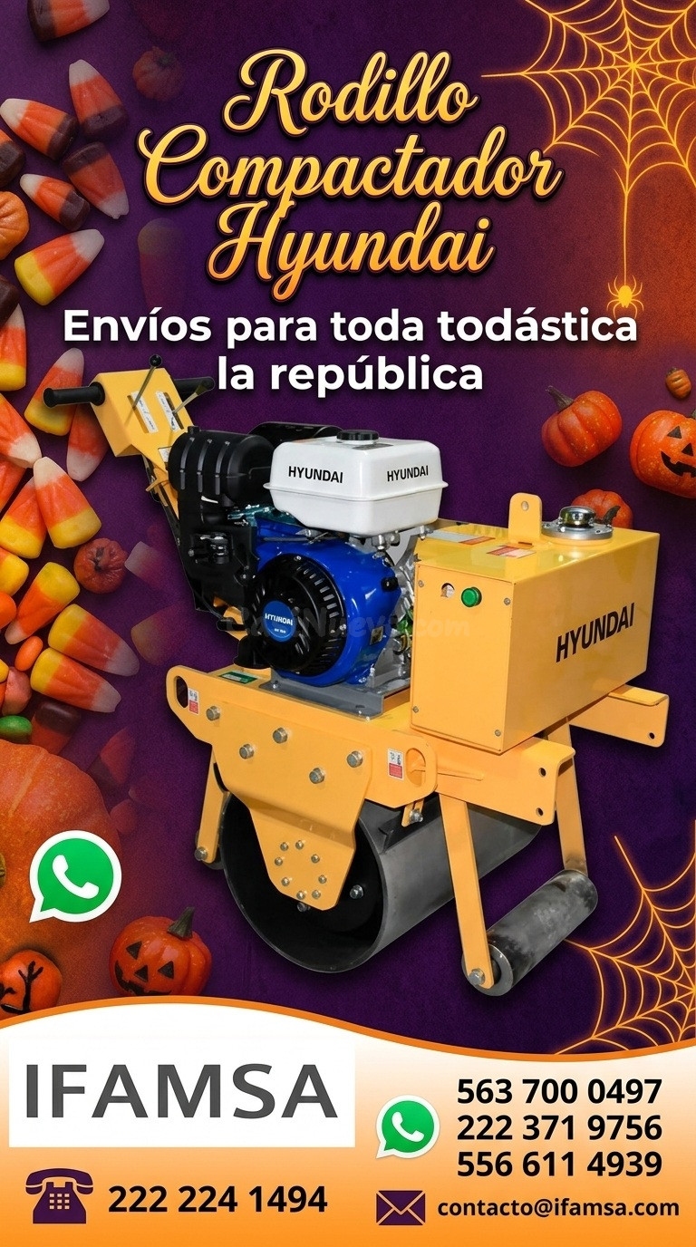 Rodillo compactador Hyundai