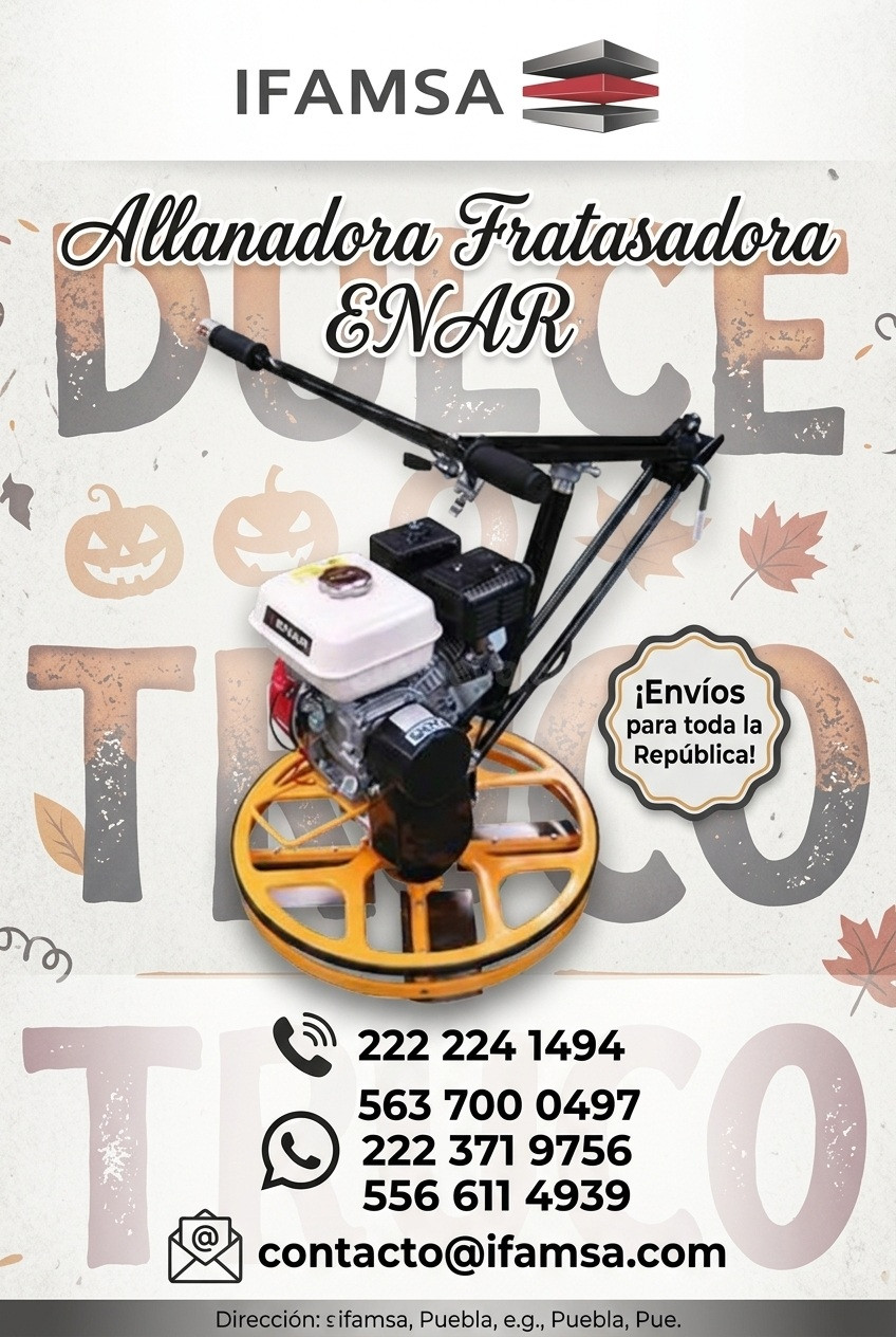 Allanadora fratasadora ENAR gasolina