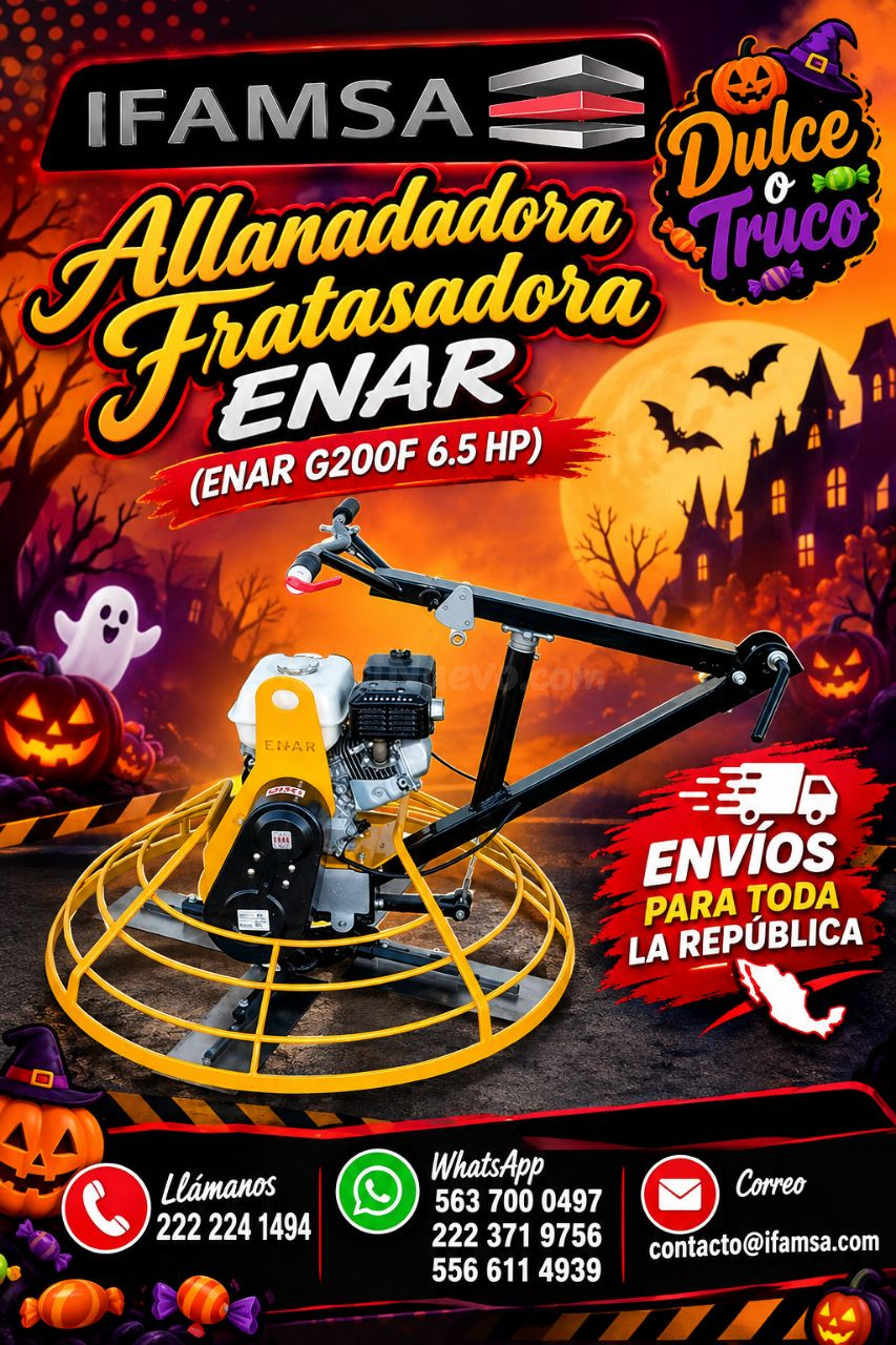 Allanadora Fratasadora ENAR G200F 6.5 HP