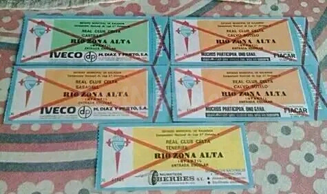 Entradas coleccionables Celta