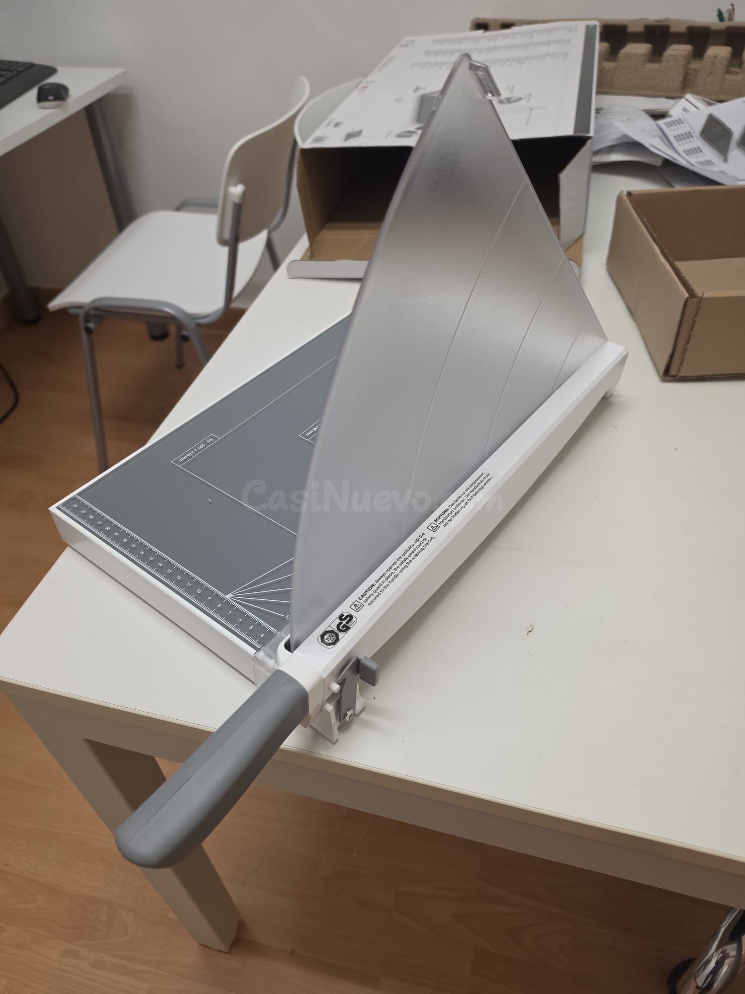 Leitz Office A4+ Guillotine gris/plateado - foto 4