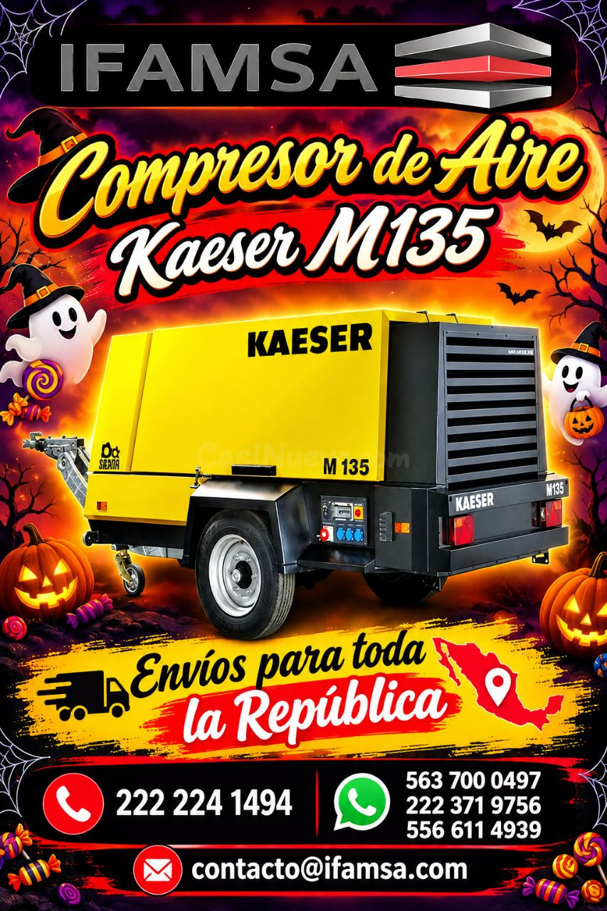 Compresor de aire Kaeser M135 industrial