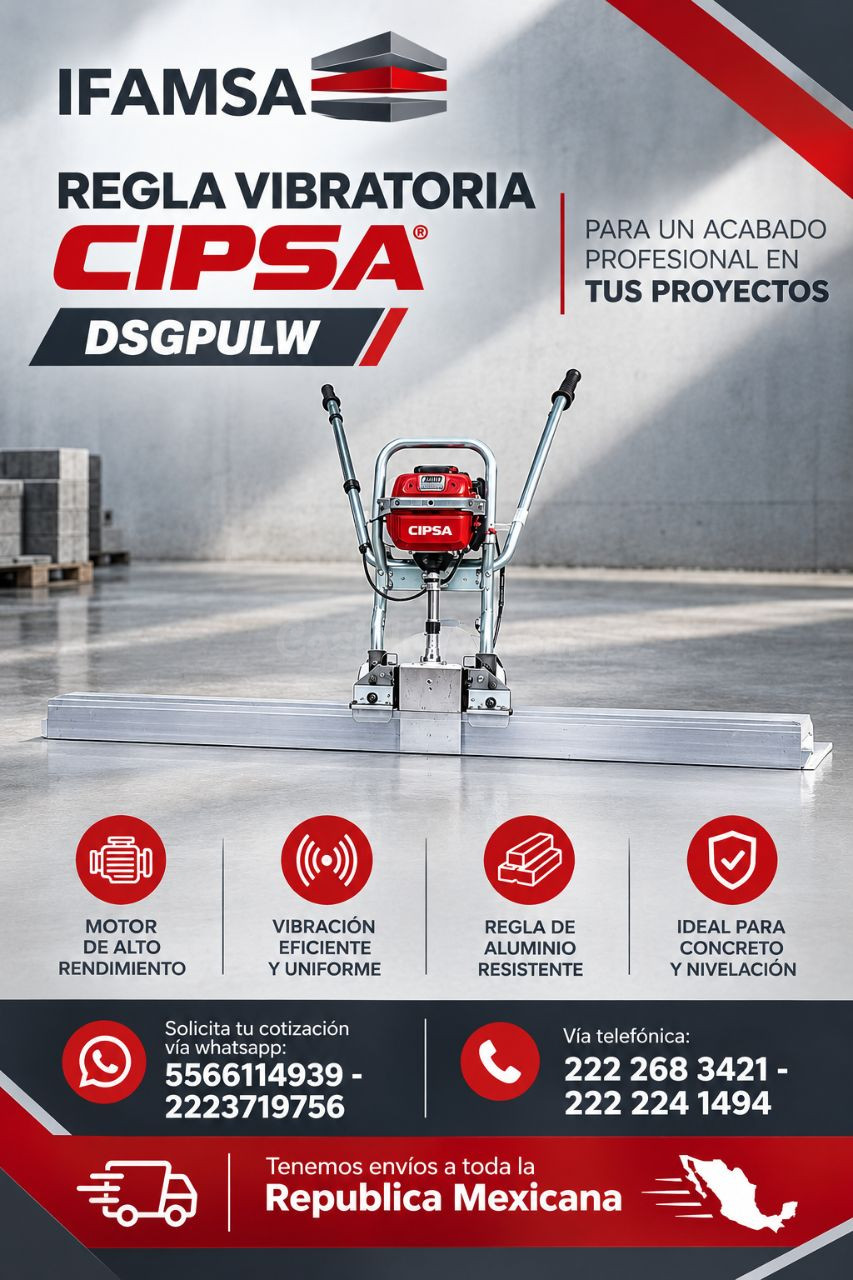 CIPSA DSGPULW  REGLA VIBRATORIA