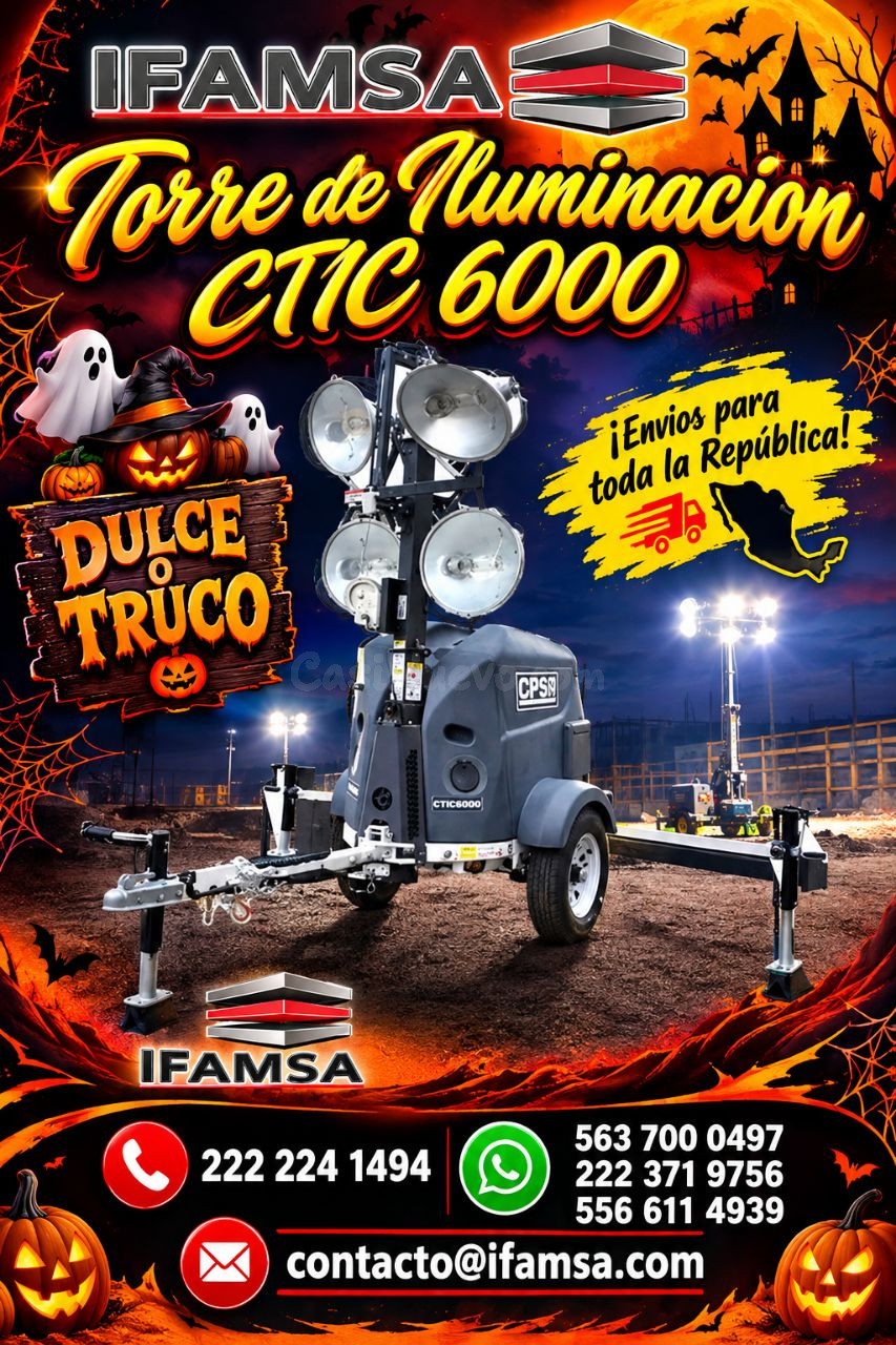 Torre de iluminación CTIC 6000