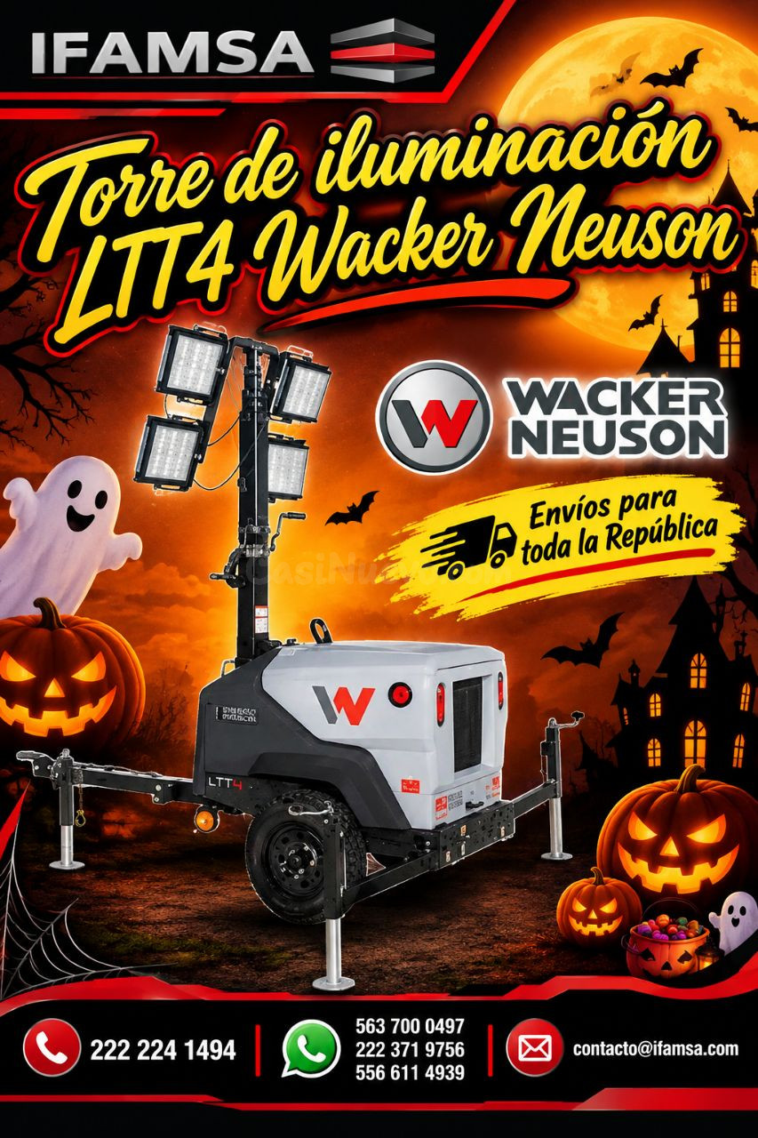 Torre iluminación LTT4 Wacker Neuson
