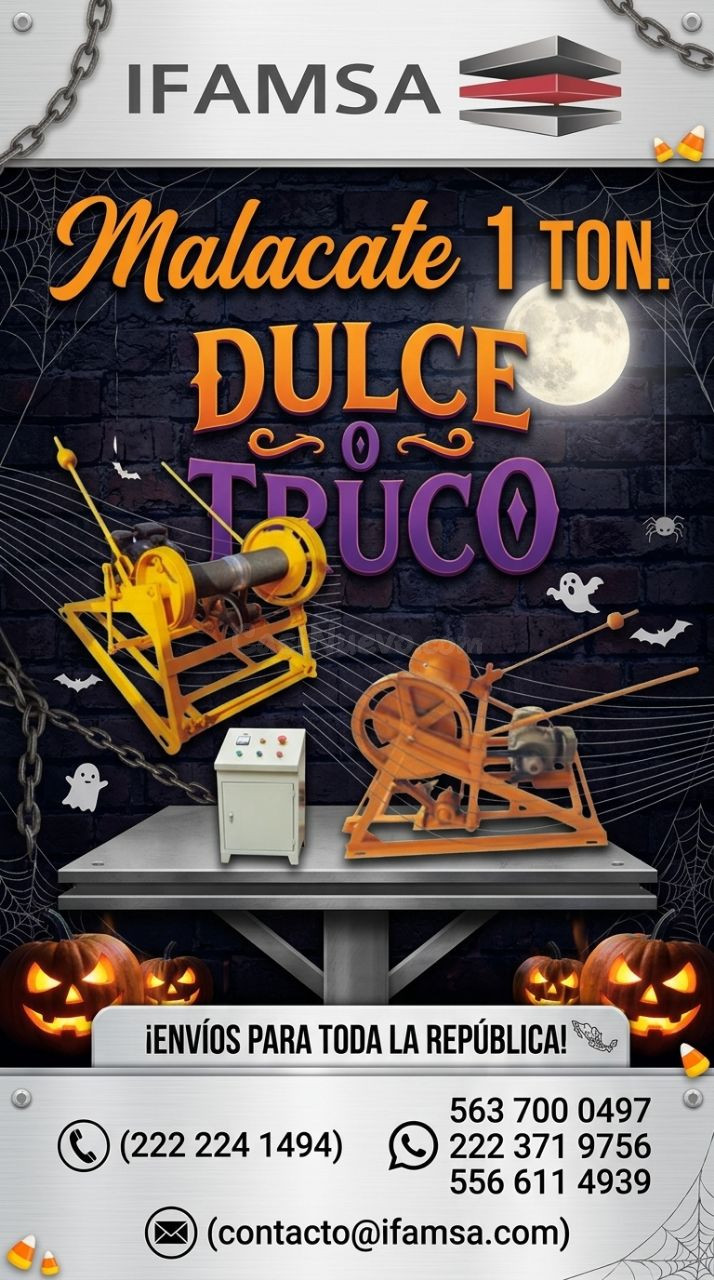 Máquina de dulces y truco Halloween