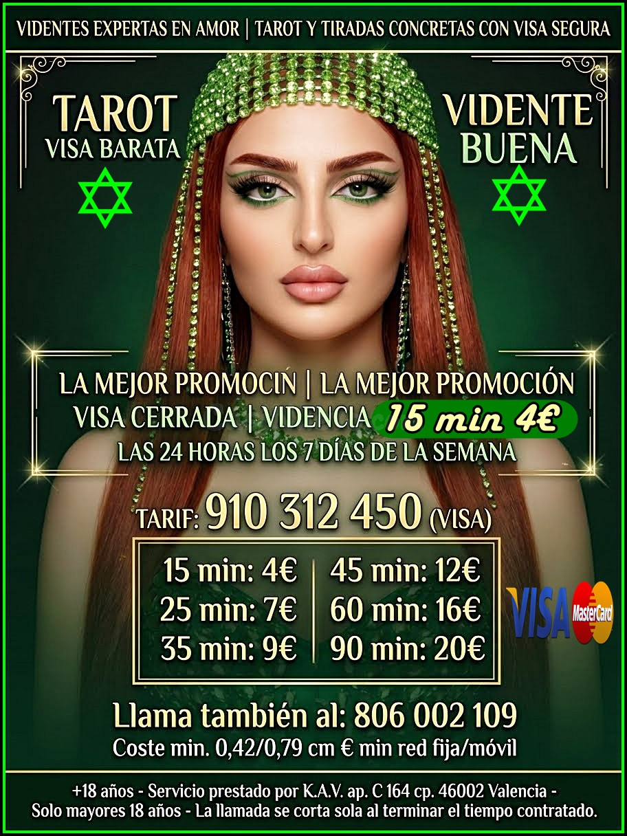 tarot fiable Baraja Española ,Ryder, Egipcio , Tarot Osho Zen fechas , runas y el péndulo.