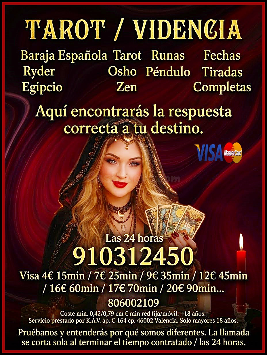Conecta con tu destino y aclara tus dudas en el Amor. Habla con VIDENTES hoy