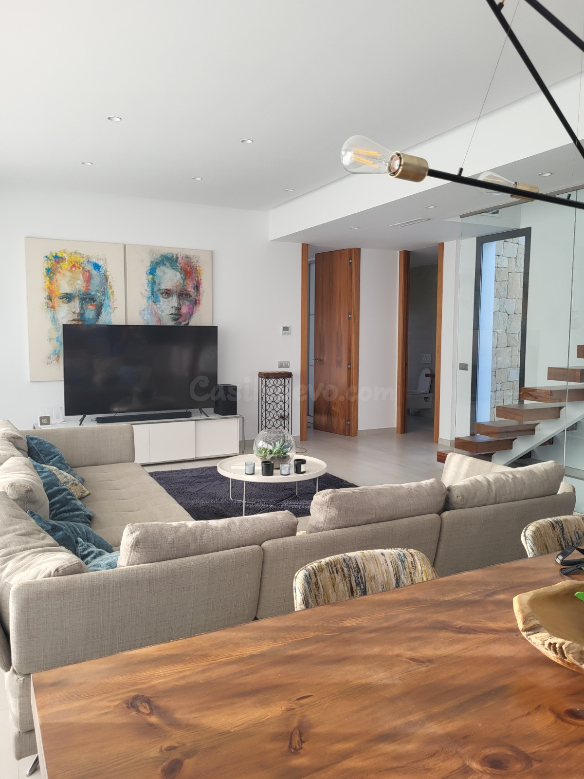 Villa moderna en Sierra Cortina (Finestrat), 334 m², piscina - foto 2