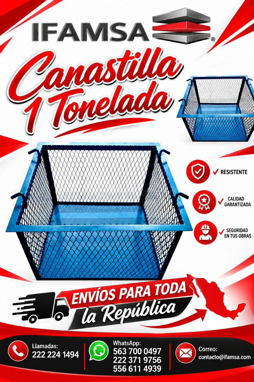 Canastilla Tonelada IFAMSA resistente