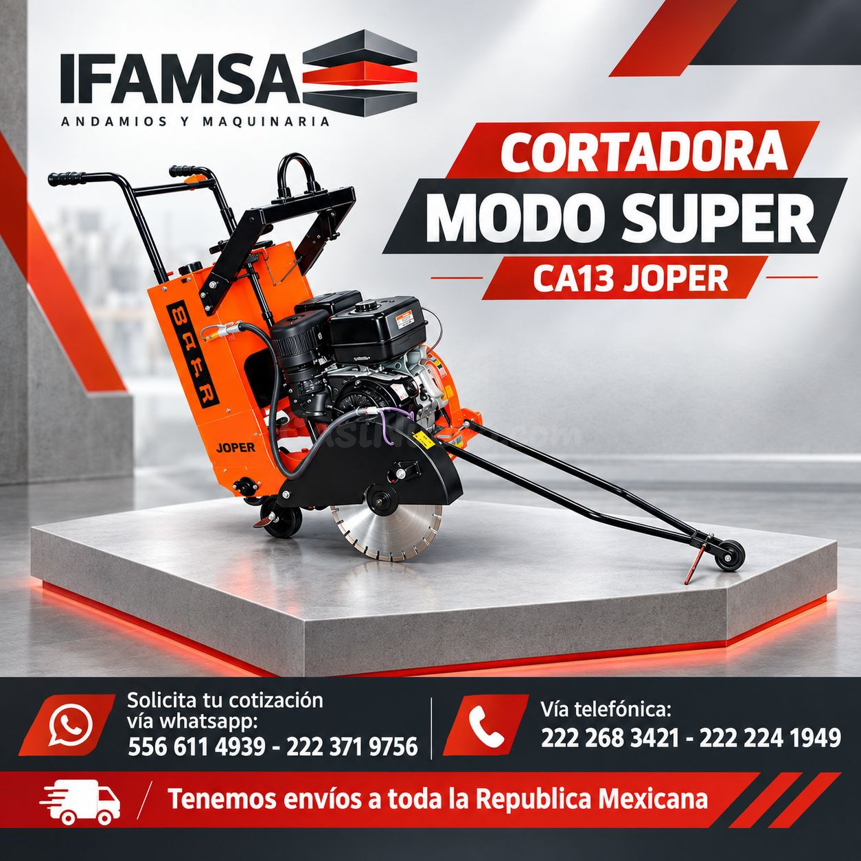 SUPER CA13 JOPER CORTADORA MODO IFAMSA