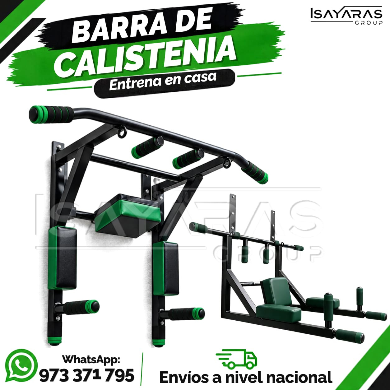 Barra de calistenia fácil de utilizar - isayaras group