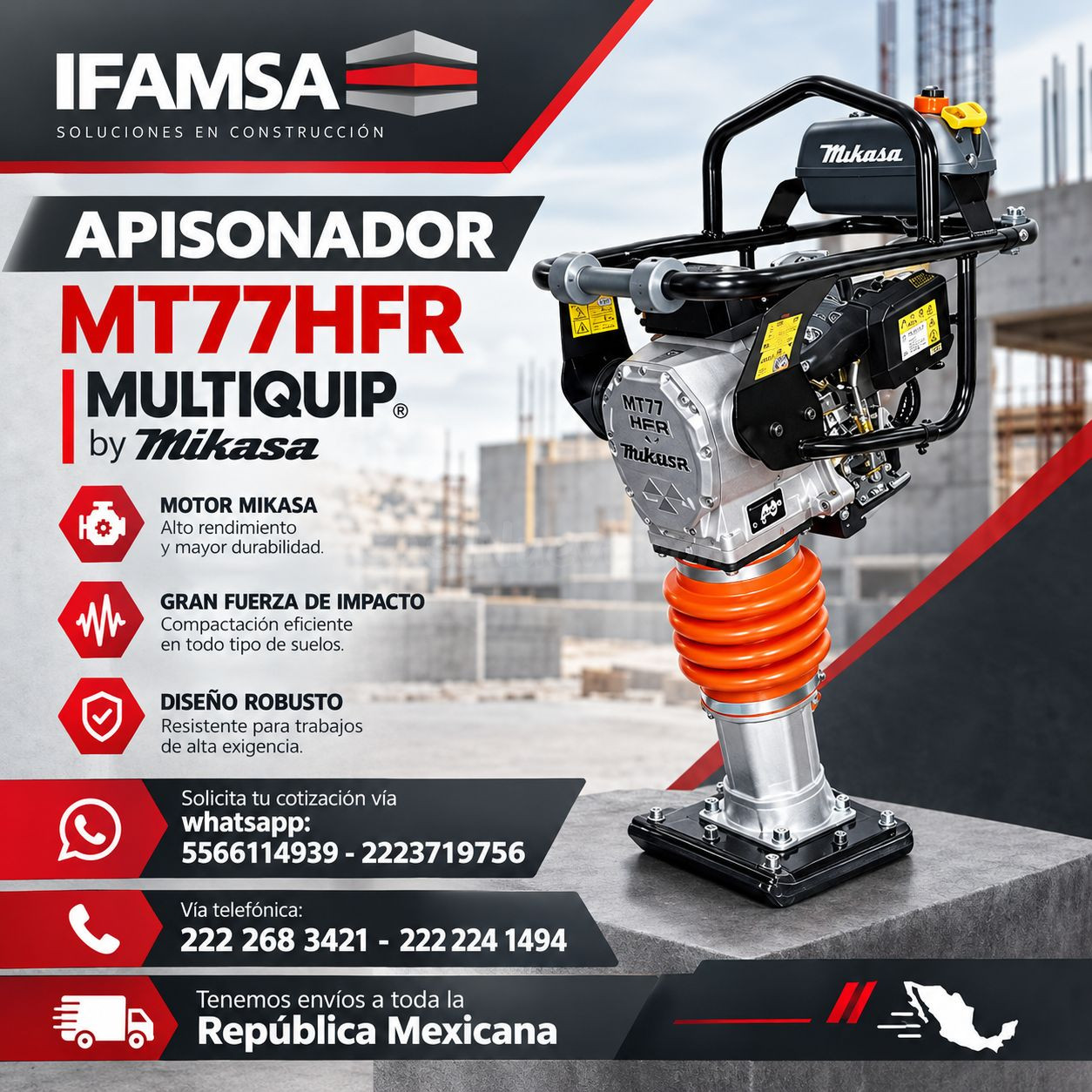 MIKAZA MT77HFR  APISONADORA