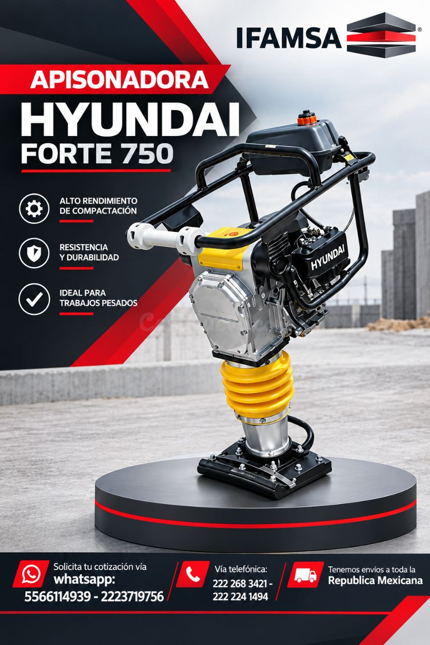 FORTE 750  APISONADORA HYUNDAI