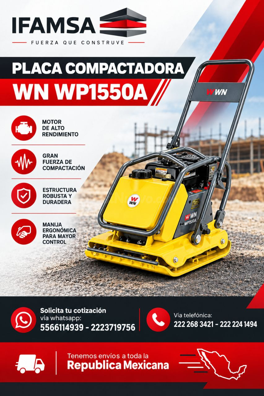 PLACA COMPACTADORA WACKER NEUSON WP1550A