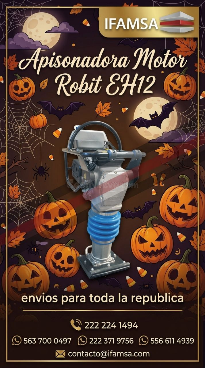 Apisonadora motorizada Robit EH12