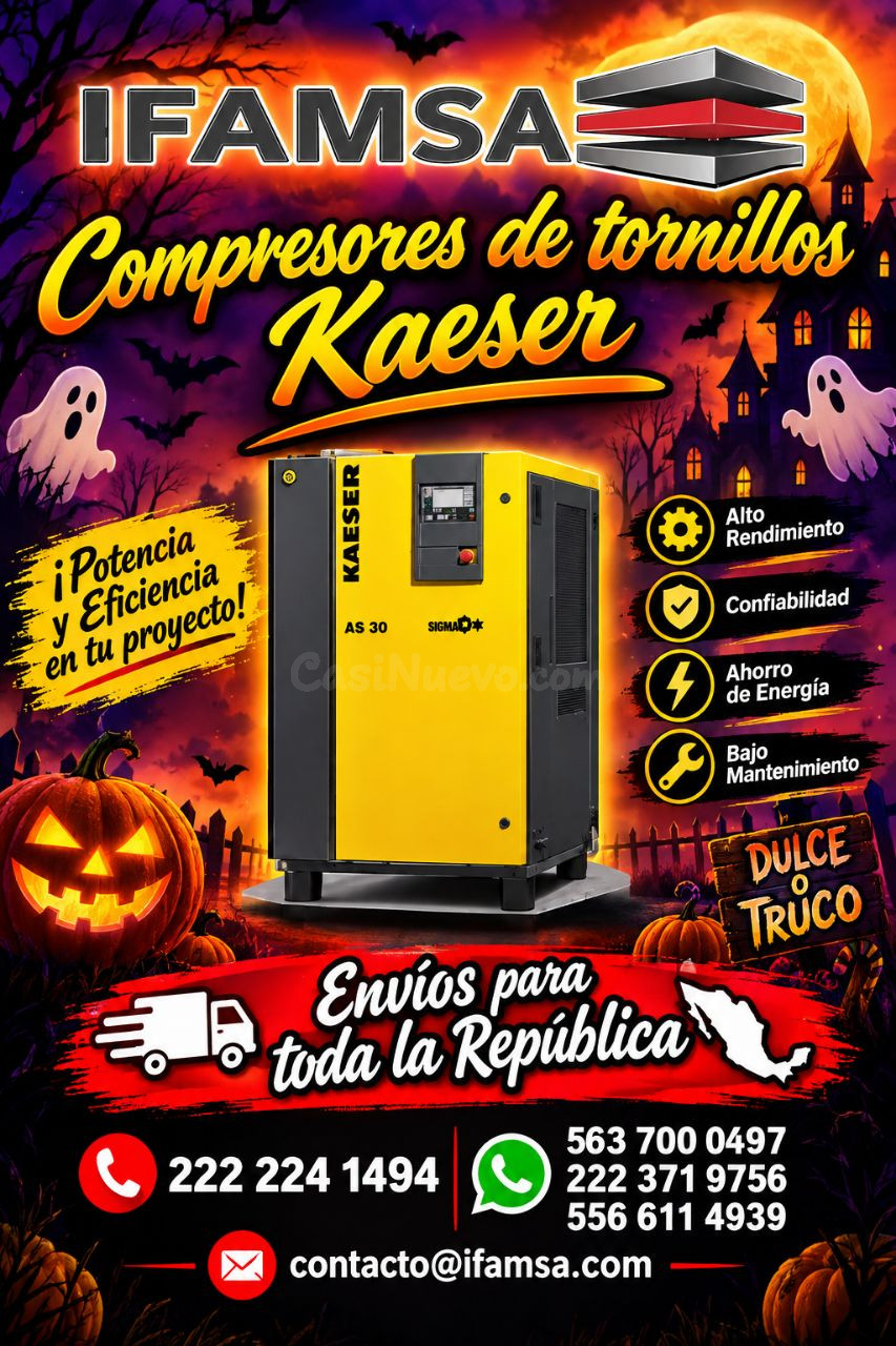 Compresor de tornillo Kaeser AS 30 industrial