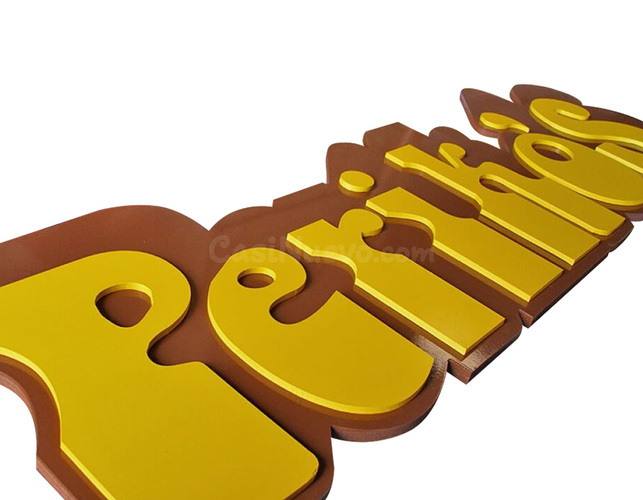 Logos 3d de telgopor para eventos