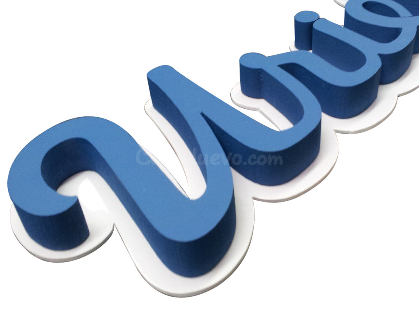 Logos 3d de telgopor para eventos - foto 3