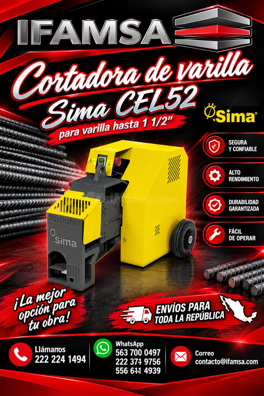 Cortadora de varilla Sima CEL52