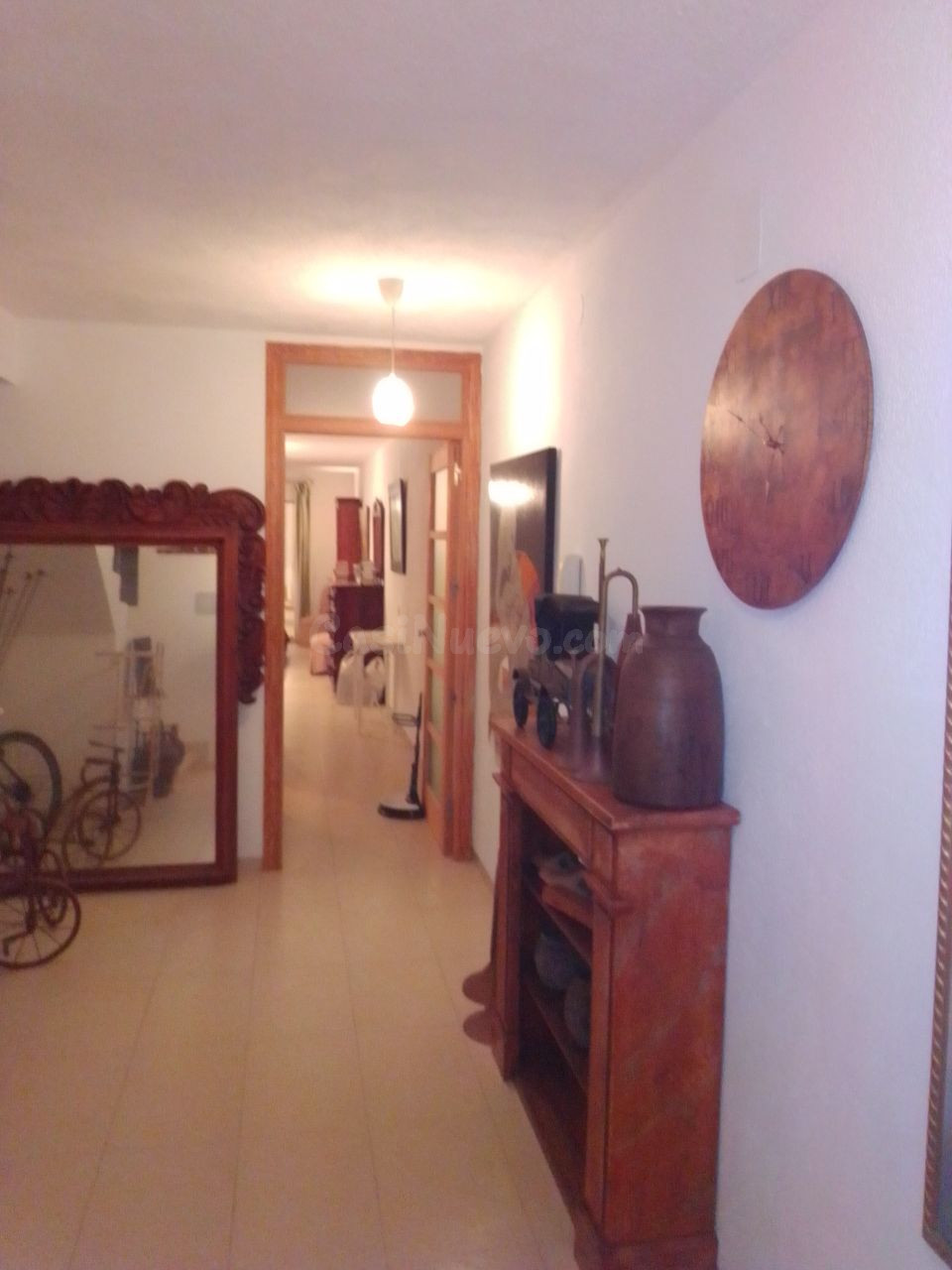 Espejo vintage tallado estilo barroco 1850 - foto 2