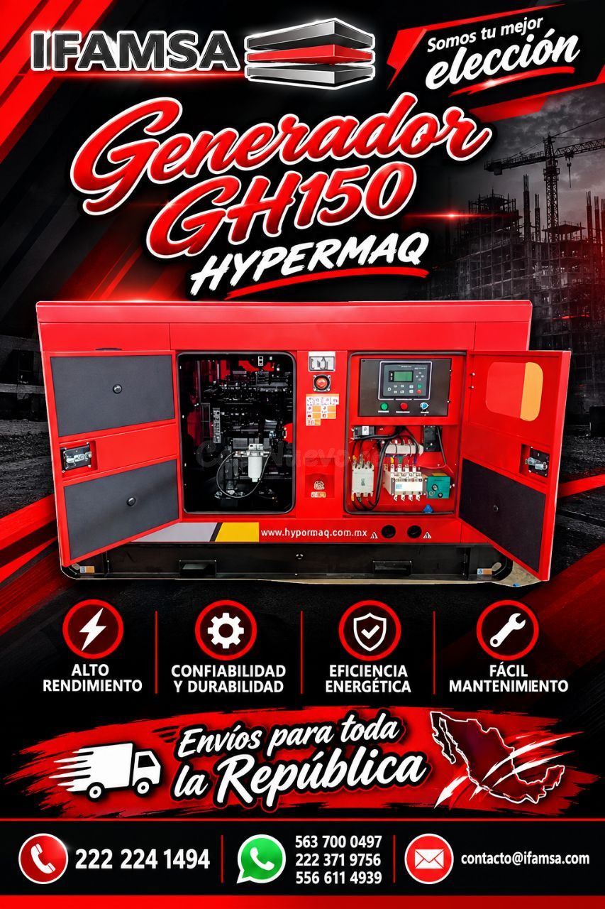 Generador eléctrico Hypermaq GH150