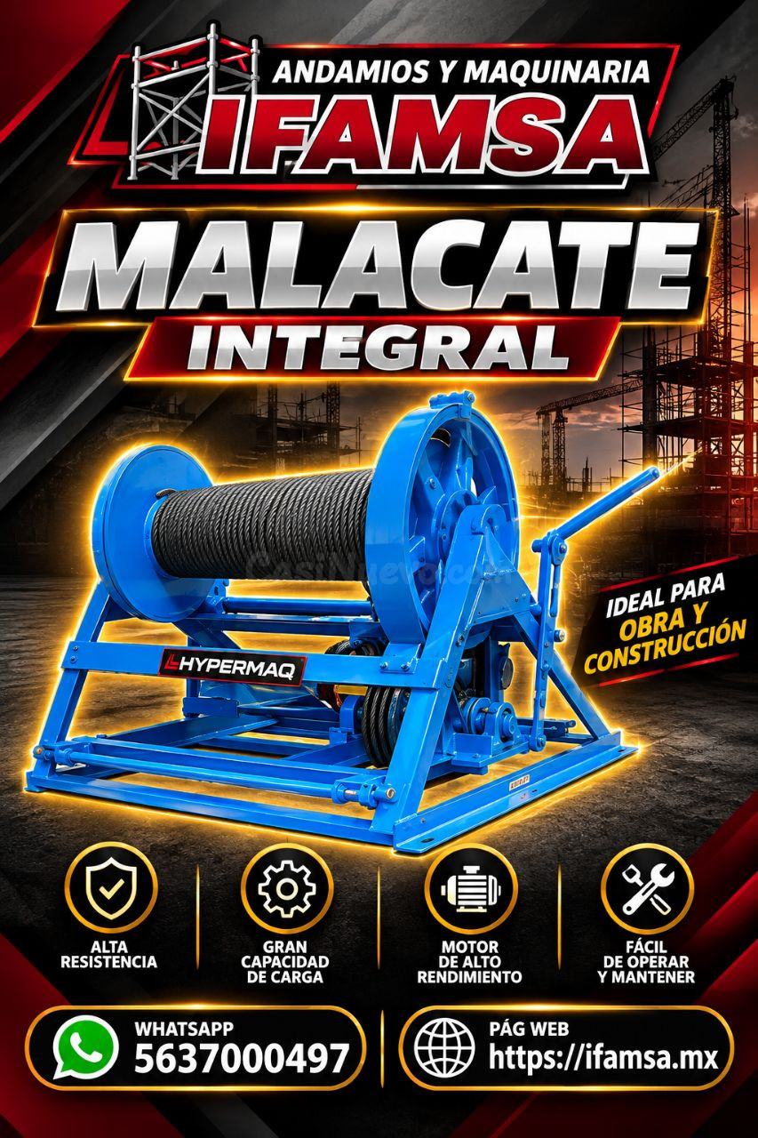 Malacate Integral Hypermaq