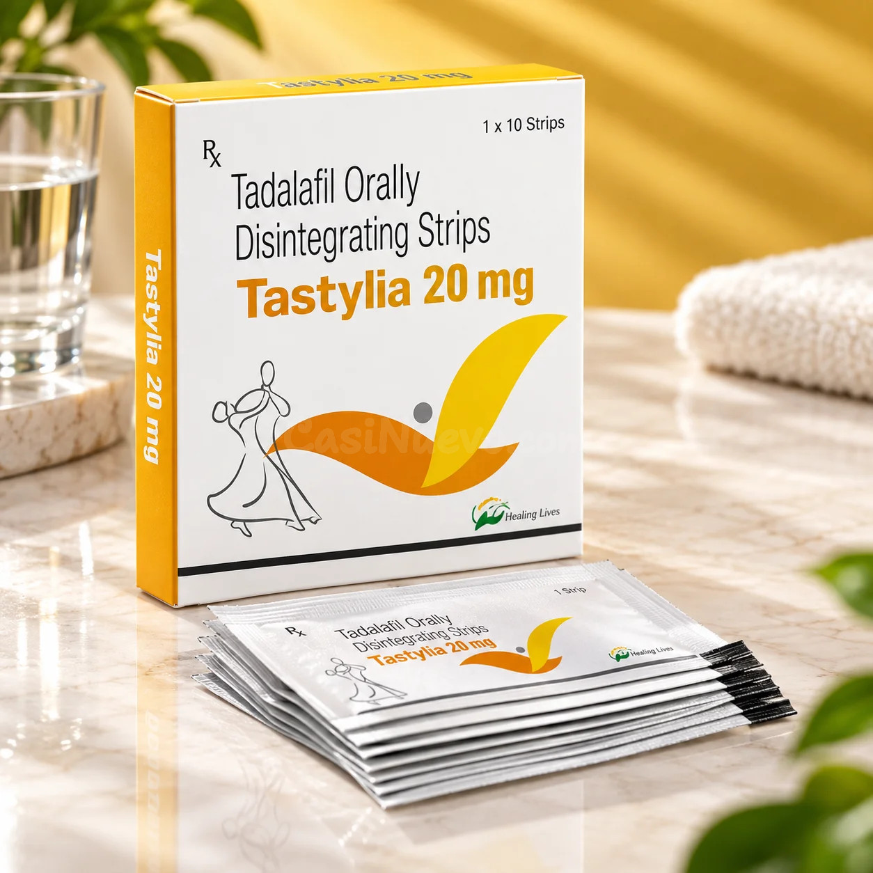 Tastylia 20 mg Tadalafil Orally Disintegrating Strips in Dubai, UAE