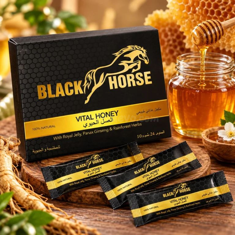 Black Horse Vital Honey Sachets in Dubai