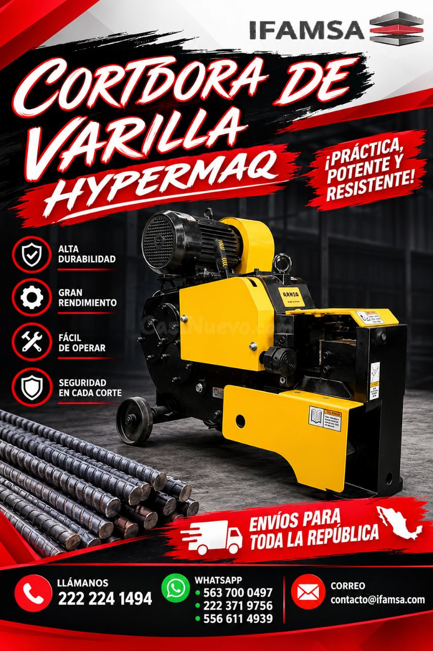 Cortadora de varilla Hypermaq IFAMSA