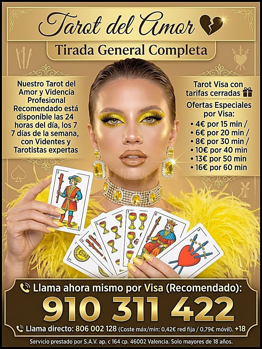 Servicio Tarot del Amor y Videncia Profesional