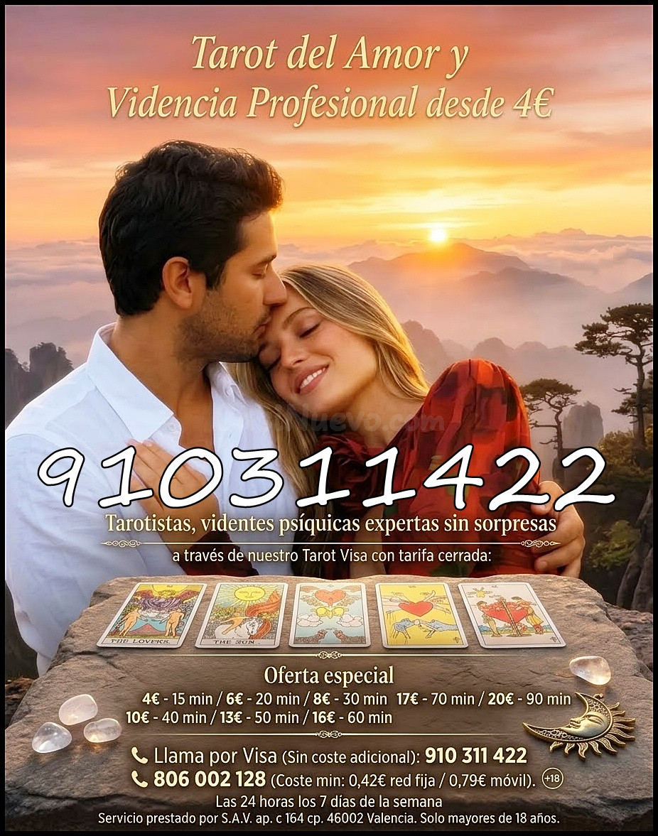 Videncia Profesional El camino hacia tu verdadero amor está escrito. ¿Quieres verlo?