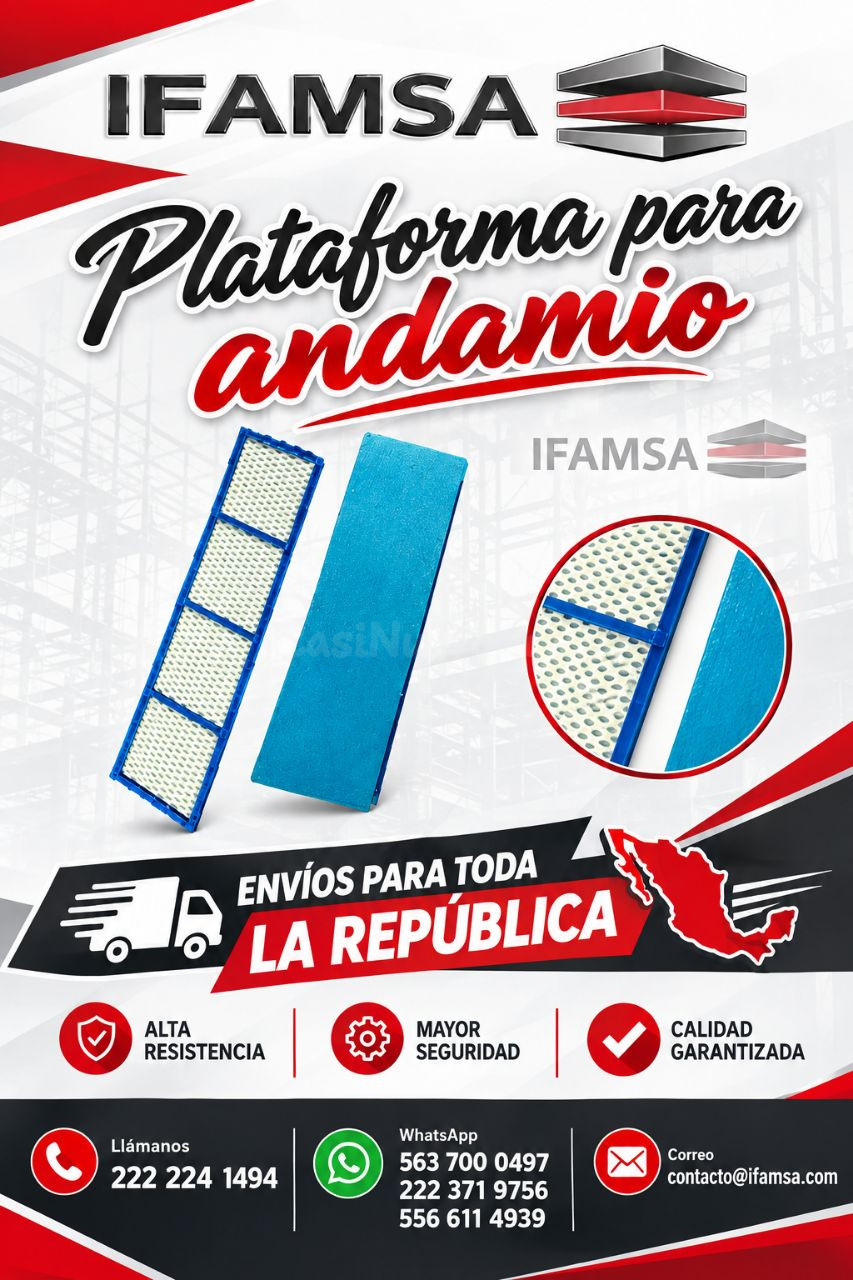 Plataforma andamio modular IFAMSA