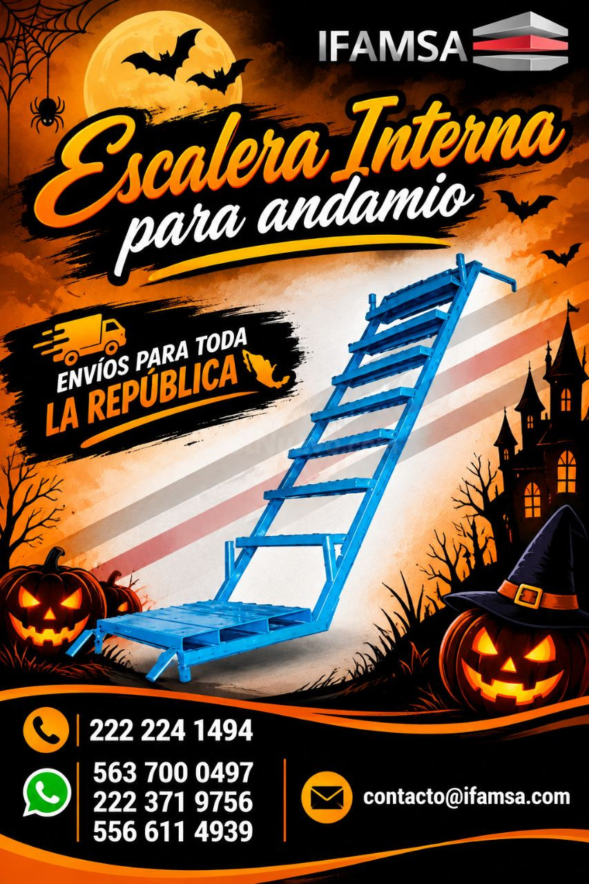 Escalera interna para andamio
