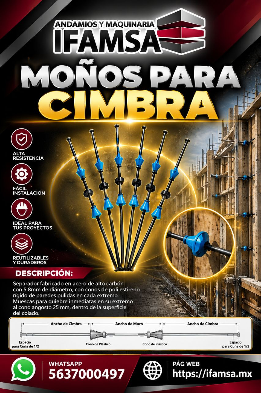 Separadores cimbra metálicos IFAMSA