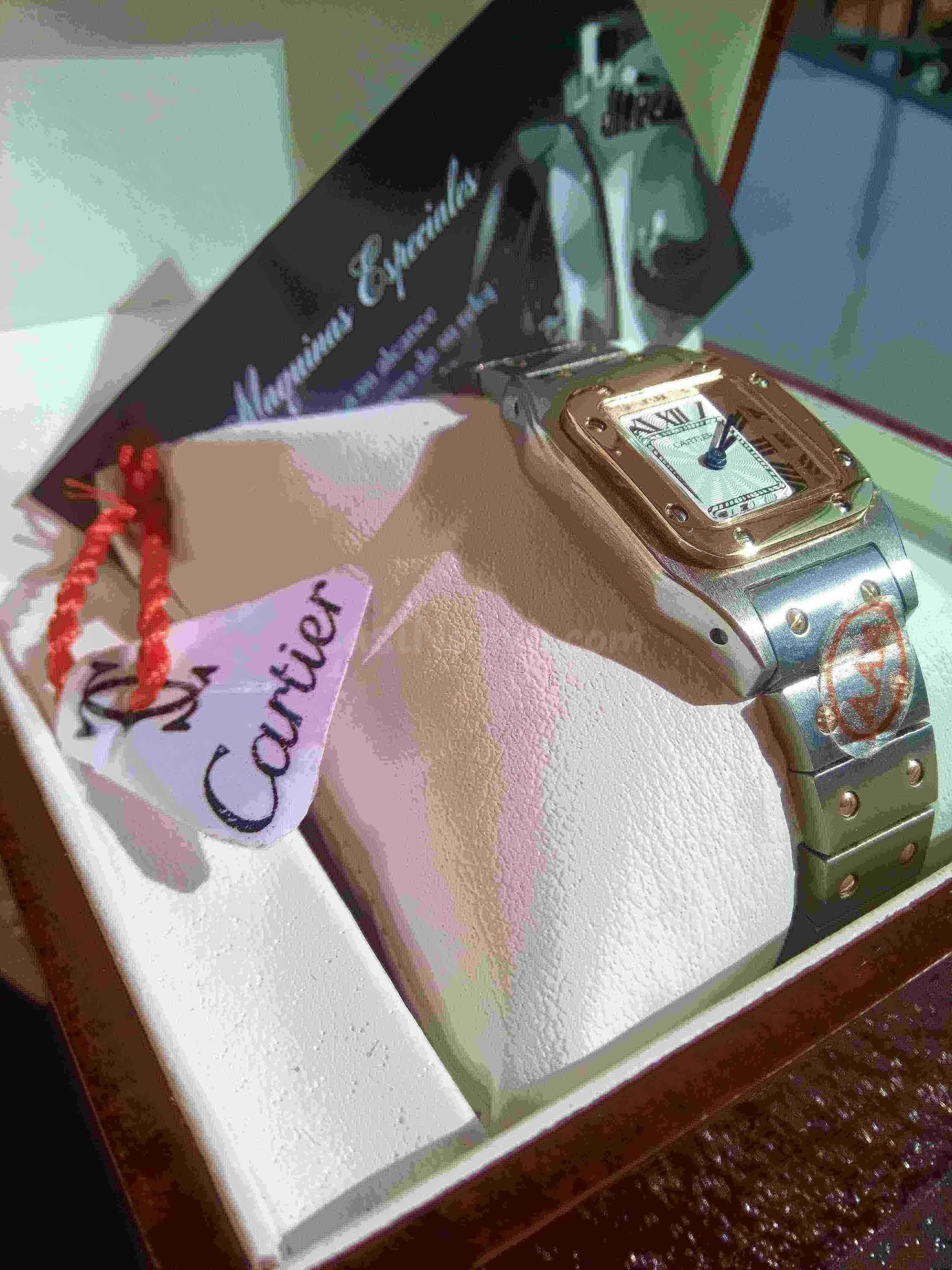 Cartier Santos acero y oro - foto 5