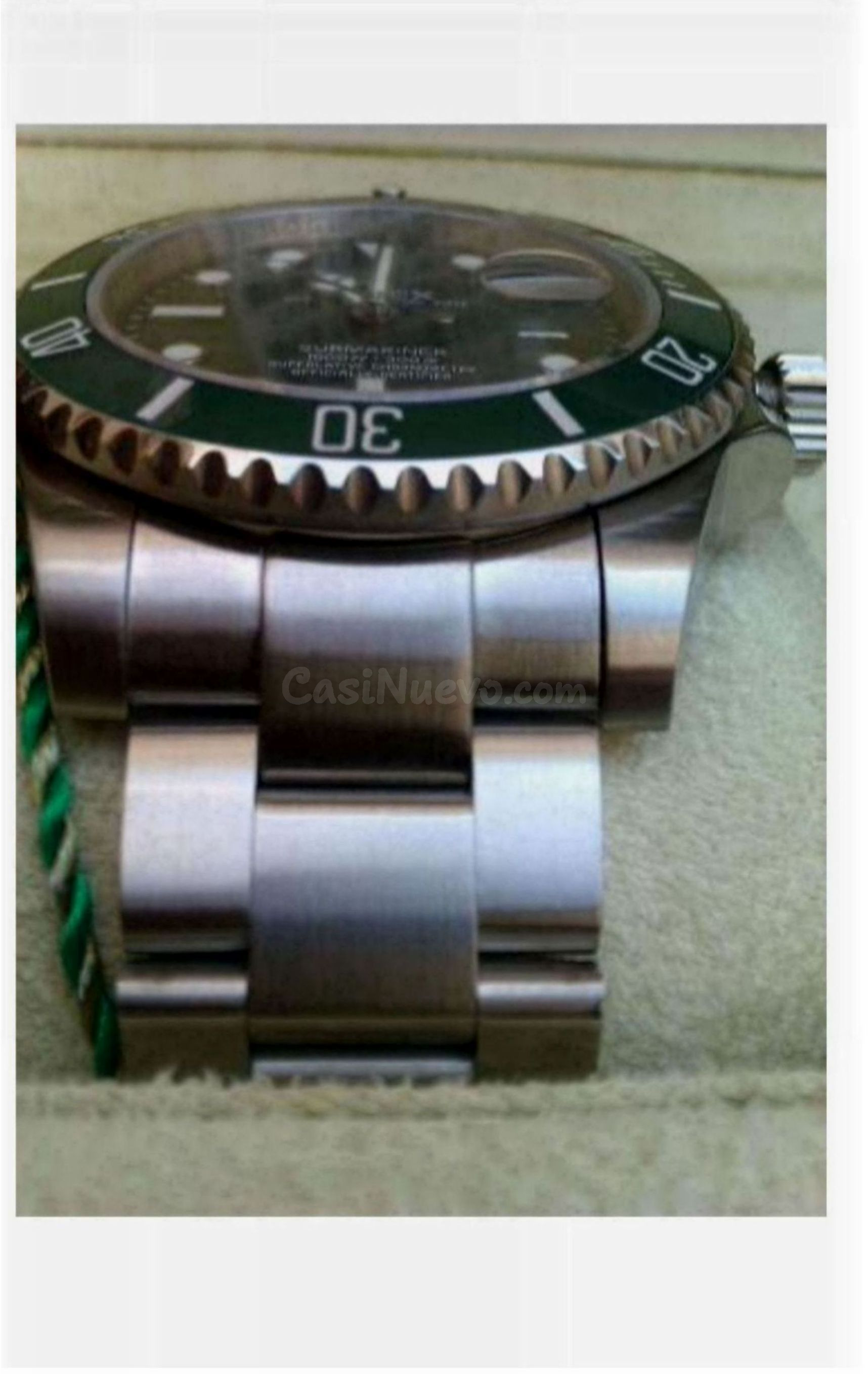 Rolex Submariner verde Hulk