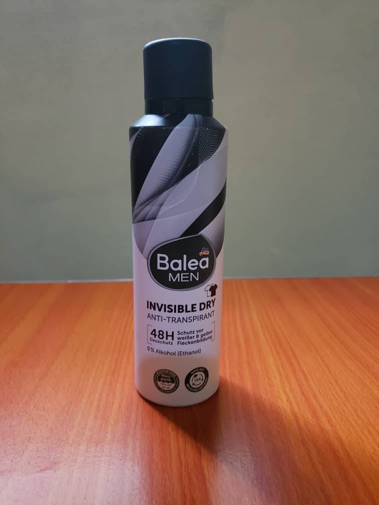 Balea Men Invisible Dry (anti-transpirant). - image principale