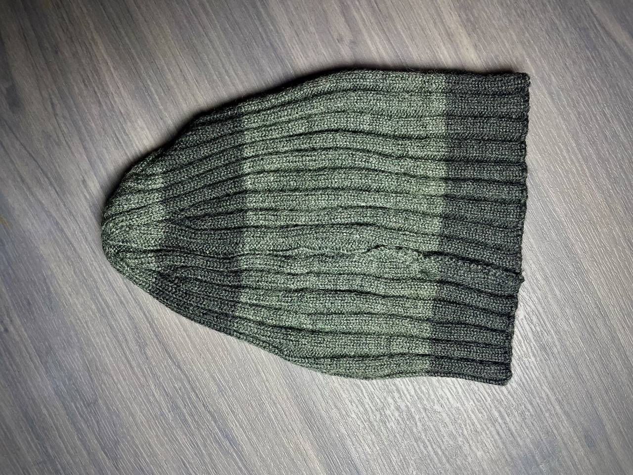 Bonnet Long En Maille Côtelée Chiné — image principale
