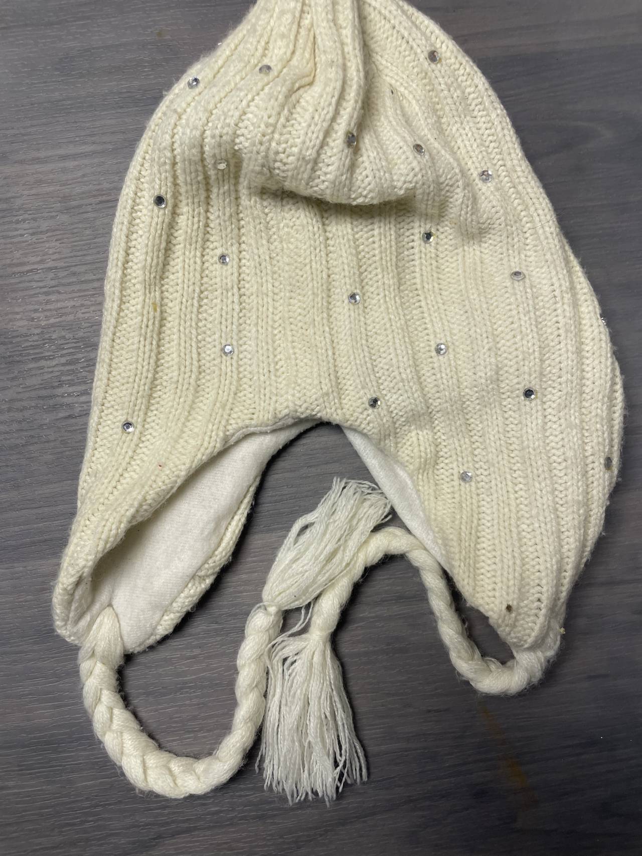 Bonnet Péruvien à Pompon Et Strass — image2