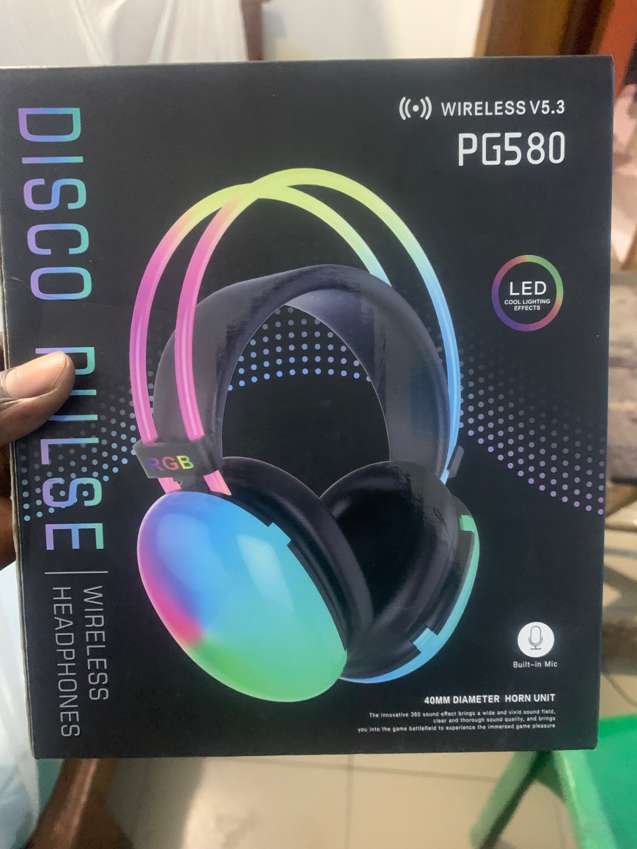 Casque Bluetooth Pg5 80 — image principale