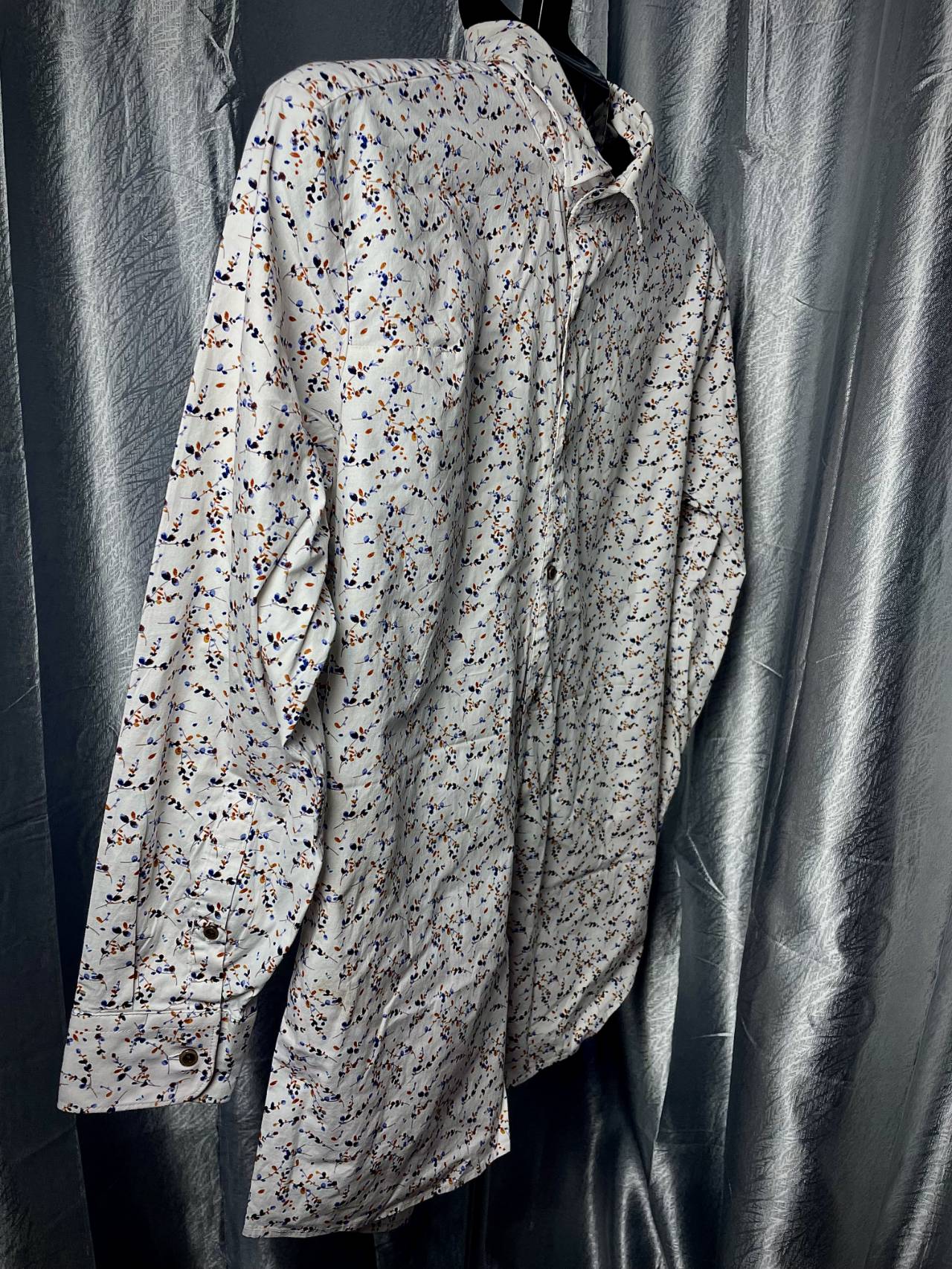 Chemise à Motifs Floraux – Manches Longues — image1